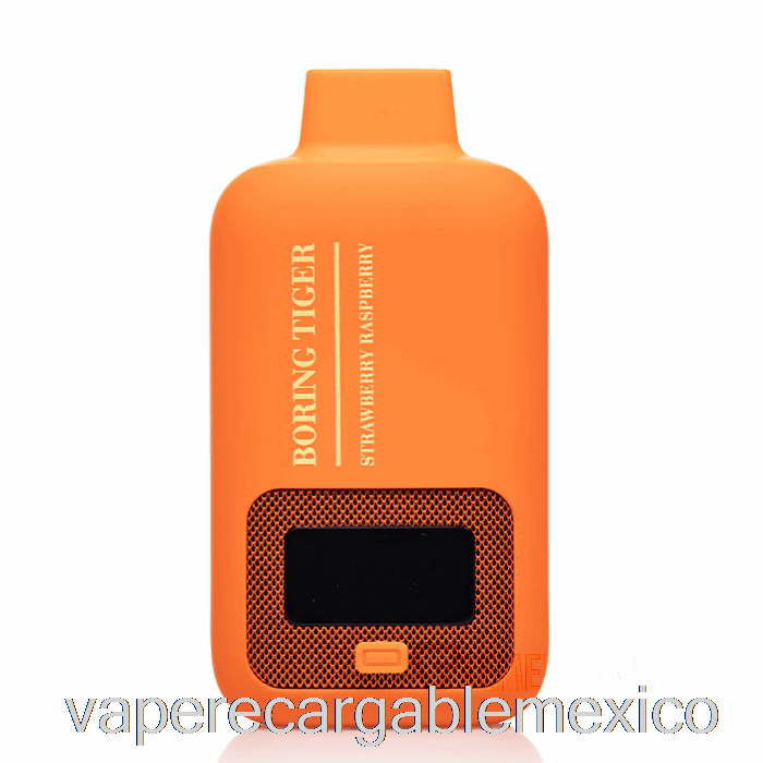 Vape Recargable Luffbar Aburrido Tigre 25000 Desechable Fresa Frambuesa